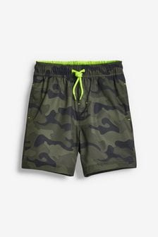 Camouflage Swim Shorts (3-16yrs)