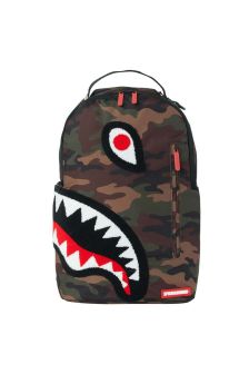 Sprayground Kids Torpedo Shark Camo Backpack