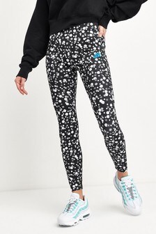 nike heritage floral leggings
