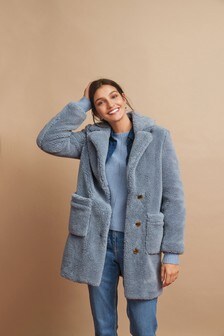next teddy coat