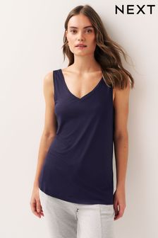 Blue hot sale vest top