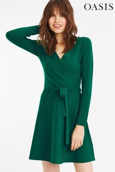 Sale Oasis Dresses Wrap Wedding Guest Weddingguest Next Ireland