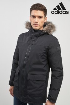 mens adidas parka coat