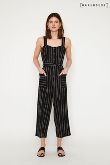 warehouse linen jumpsuit