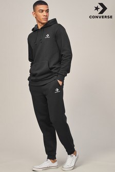 joggers and converse