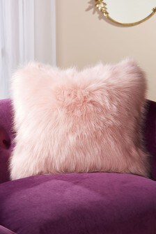 Darcey Be Strong Pink Throw Square Pillow
