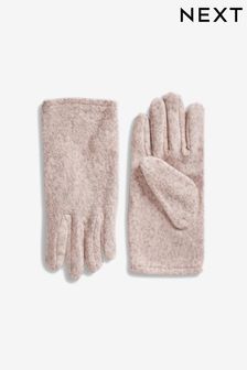 Blush Pink Next Fleece Gloves