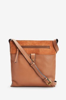 tan leather handbag