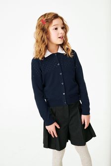 next blue cardigan