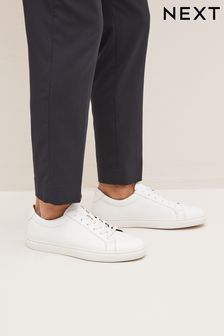 White Leather Trainers (601424) | TRY 1.241