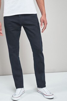 next mens black jeans