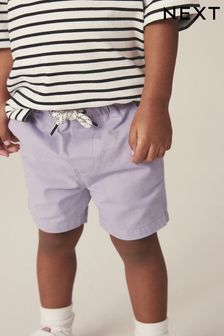 Lilac Purple Pull-On Shorts (3mths-7yrs)