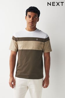 Neutral/Tan Block T-Shirt