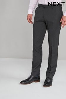 Charcoal Grey Stretch Smart Trousers