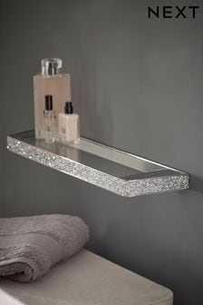 Silver Silver Harper Gem Wall Shelf