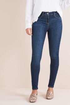 next skinny mid rise jeans