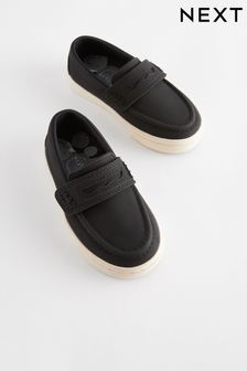 Black Penny Loafers