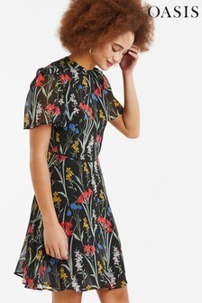 oasis camilia floral skater dress