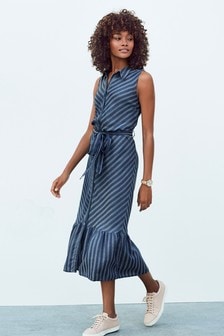 next blue shirt dress
