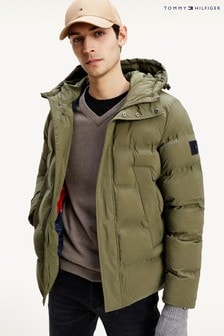 tommy hilfiger jacket red green yellow