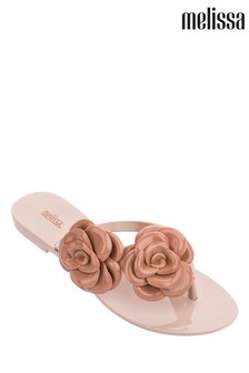 melissa flower flip flops