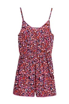 next navy floral jumpsuit