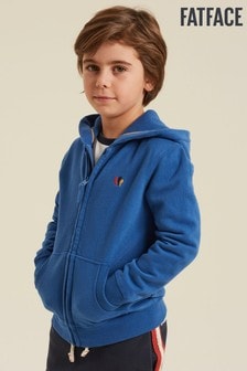 fat face zip up hoodie