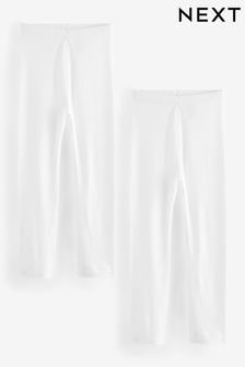 White Kind to Skin Leggings 2 Pack (9mths-12yrs)