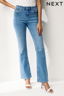 Mid Blue Wash Supersoft Bootcut Jeans