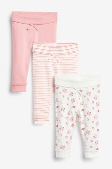 newborn floral leggings