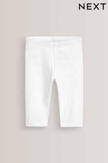 White Cropped Leggings (3-16yrs)