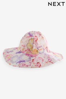 Pink Floral Swim Hat (3mths-10yrs)