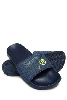 superdry mens slides