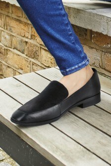 Ladies Casual Leather Loafers