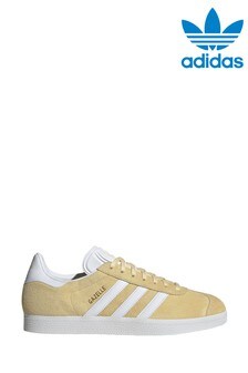 yellow adidas gazelle womens