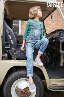 fatface girls dungarees