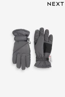 Grey Ski Gloves (3-16yrs)