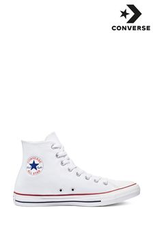 white converse trainers
