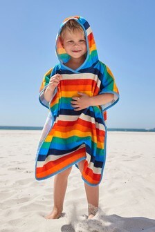 older child's towelling poncho