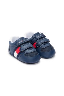 Tommy Hilfiger Baby Boys Navy Trainers