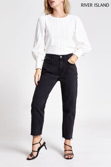 river island straight leg jeans