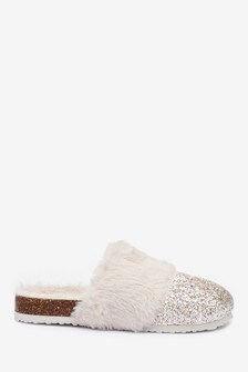 next grey mule slippers