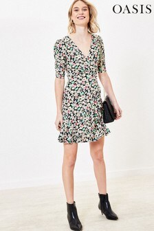 oasis animal print sundress