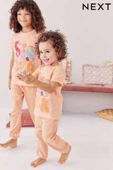 Orange Sister Jogger Pyjamas (9mths-16yrs)