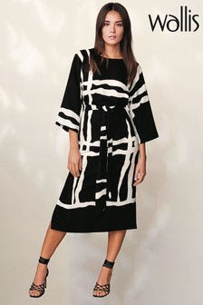 black and white dress wallis