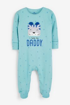 i love my grandad sleepsuit