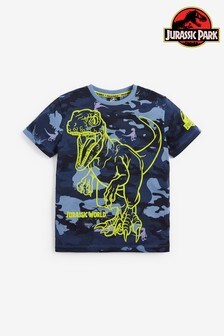Older Boys Jurassic World T Shirts Short Sleeve Shortsleeve