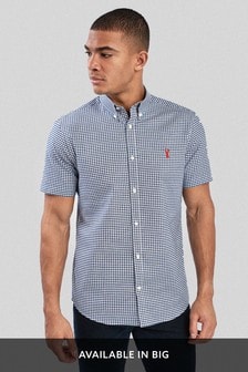mens designer slim fit short sleeve shirts