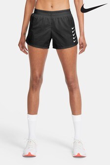 ladies black long shorts