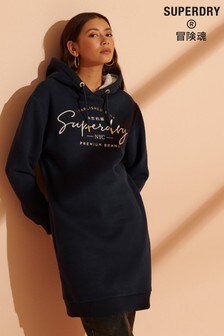 superdry womens dressing gown
